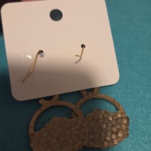 Elegant Gold-Tone Earrings